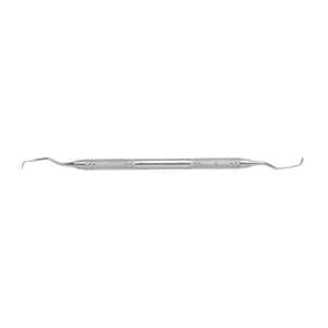 Curette Gracey Double extrémité 11/12 Manche solide Acier inoxydable Ch.