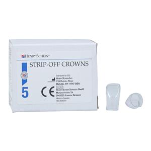 Strip Off Crown Form Size 114 Rep Crns Upper Right Central Anterior 5/Pk
