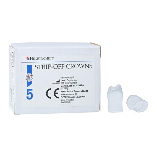 Strip Off Crown Form Size 341 Rep Crns Lower Left 1st Premolar Posterior 5/Pk