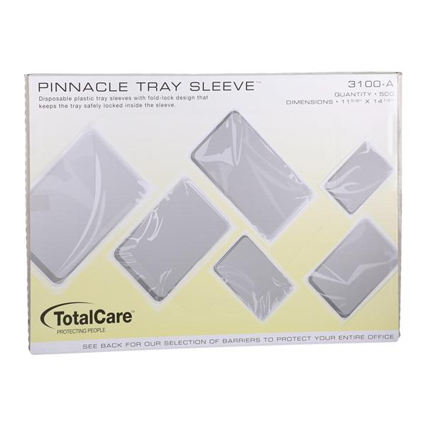 Tray Sleeve Couvercle Plateau 11,5 po x 14,5 po Transparent Jetable 500/boîte