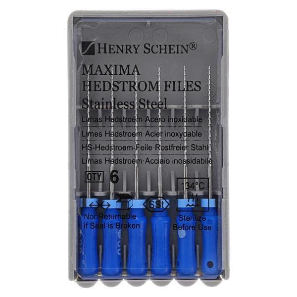 HS limes Hedstr 25 mm 60 6/Paquet