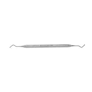 Curette Columbia Double extrémité 13/14 Manche solide Acier inoxydable Ch.