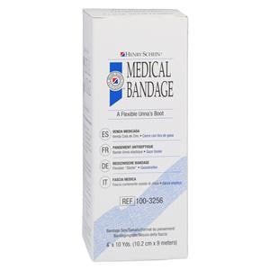 Paste Unna Boot Bandage 4"x10yd Not Made With Natural Rubber Latex