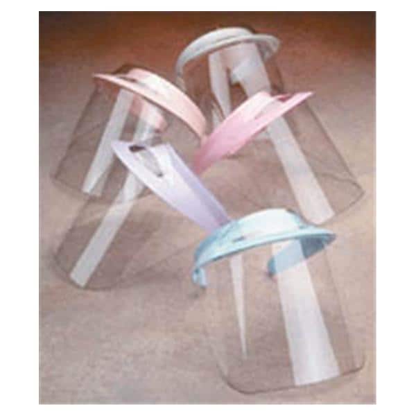 Visor Shield Kit Large White Ea