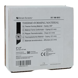 Laminate Mouthguard Material .020 50/Bx