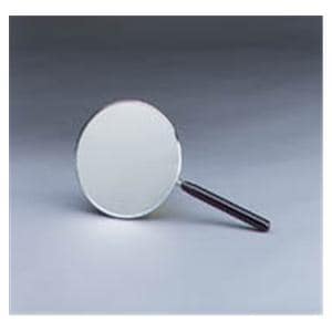 Hand Mirror U C All Metal 4.5 in Glass Ea