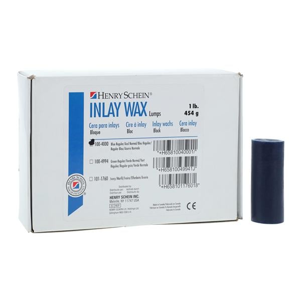 Cire à inlay Morceaux Bleu 1 lb/boîte