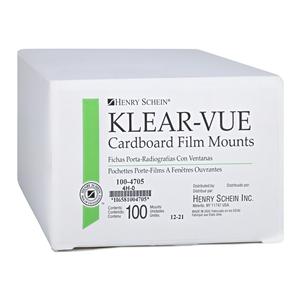 X-Ray Mounts 4H #0 Gray Cardboard 100/Bx