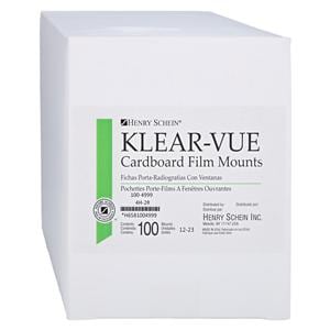 X-Ray Mounts 4H-2R #2 Gray Cardboard 100/Bx