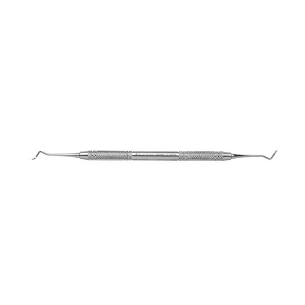 Détartreur Double extrémité 204S Manche solide Acier inoxydable Ch.