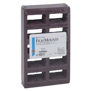 X-Ray Mounts 10BW #3 Opaque Gray Plastic 100/Bx