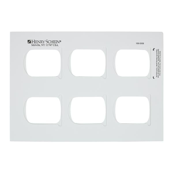 X-Ray Mounts 6H #2 Gray Cardboard 100/Bx