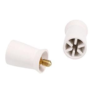 Prophy Cups Hard Webbed Screw Type White 144/Pk