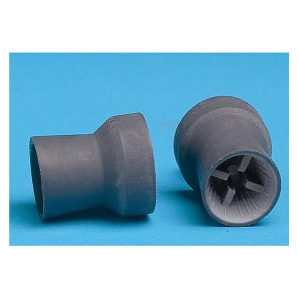 Prophy Cups Ribbed Soft Snap On Gray 36/Pk