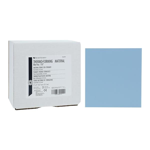 Thermo-Forming Sheet Mouthguard Material Blue .150 25/Bx