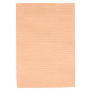 Dri-Gard Plus Serviette 13 po x 19 po 3 épaisseurs Pêche 500/caisse