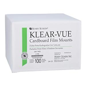 X-Ray Mounts 2H #0 Gray Cardboard 100/Bx