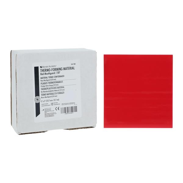 Laminate Mouthguard Material Red .150 12/Bx