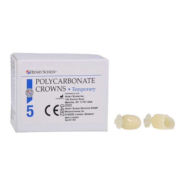 Polycarbonate Replacement Crowns Size 42 1st Bicuspid Refill 5/Pk