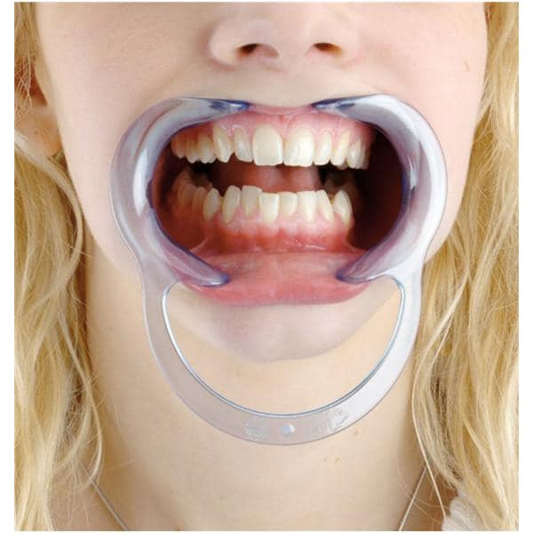 Lip Retractor Adult Clear 2/Pk