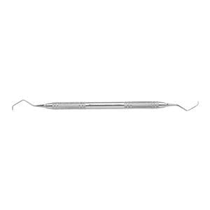 Curette Gracey Double extrémité 7/8 Manche solide Acier inoxydable Ch.