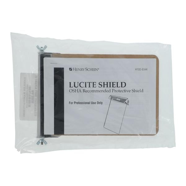 Lucite Splash Hood Shield Only 12" x 6" x 10" Ea
