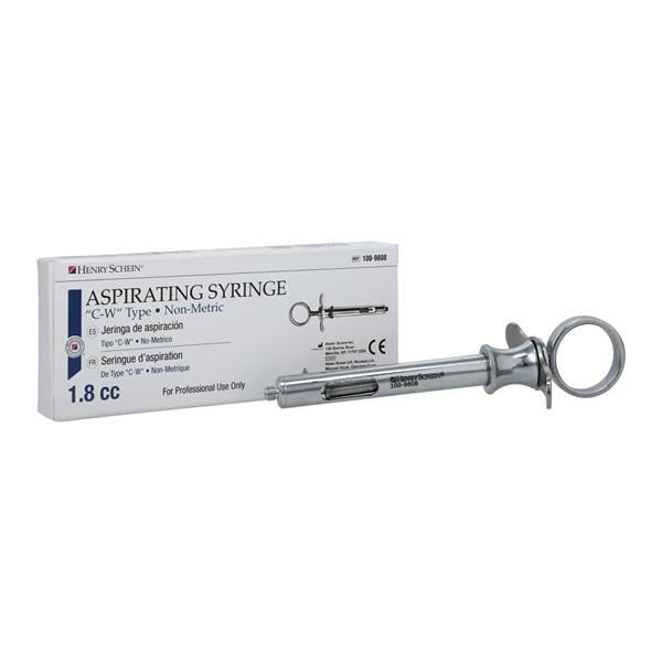 HSI Seringue d aspiration Type C-W  1,8 cc Ch.