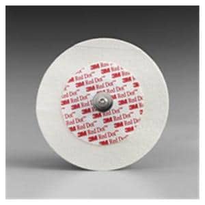 Red Dot Electrocardiograph Electrode Adult Diaphoretic Elctrd Rdpq 50x20/Ca