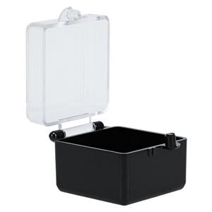 Bte cour/pts 1 po transp/noir 100/Paquet
