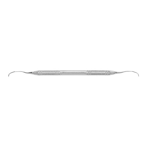 Curette Gracey long Double extrémité 15/16 Manche solide Acier inoxydable Ch.