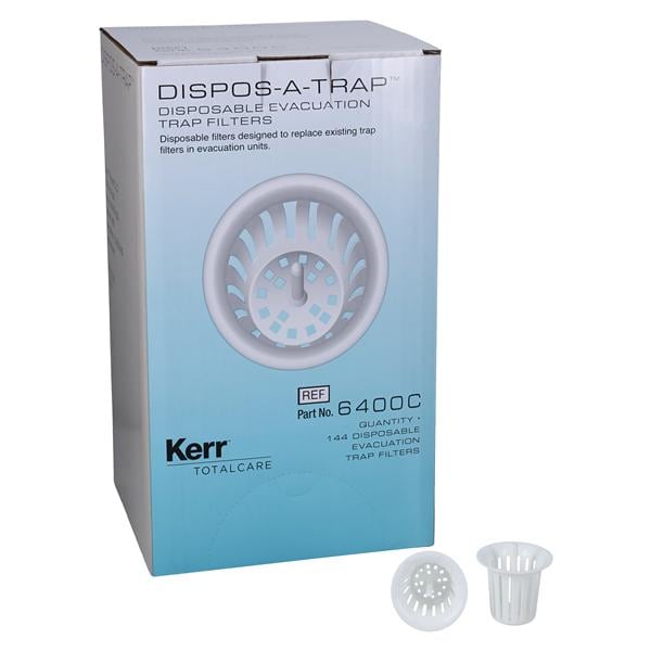 Dispos-A-Trap Trappe Aspiration 1 5/8 po Blanc 144/boîte