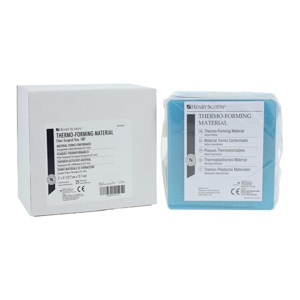 Feuilles thermo form. Transp. 25/Paquet