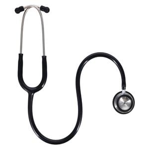 Professional Professional Stethoscope Reusable Adult Blk Single Lumen Tubing Ea