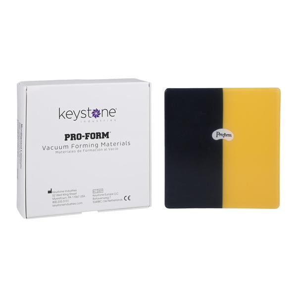 Prot-dents Proform noir/jaune 12/Paquet