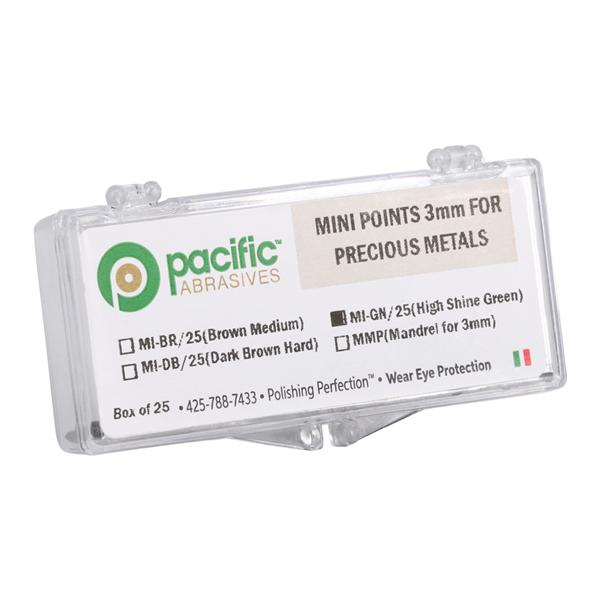 Silicone Carbide Mounted Points Mini Points Green 25/Bx