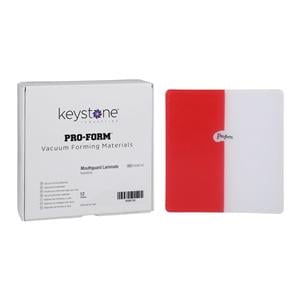 Prot-dents Proform rouge/blc 12/Paquet