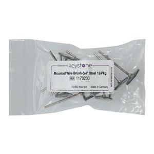 Wire Brush Steel 12/Pk