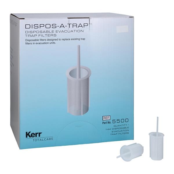 Dispos-A-Trap Trappe Aspiration 1,25 po Blanc 144/boîte