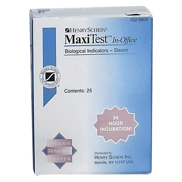 Maxitest Biosurveillance En cabinet Recharge 24 heures 25/boîte