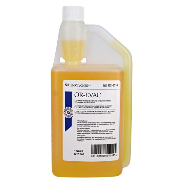 OR-Evac Evacuation System Cleaner Concentrated Liquid 32 oz 32oz/Bt