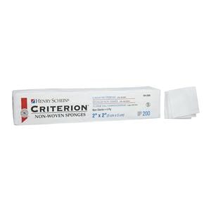 Criterion Rayon/Polyester Blend Non-Woven Sponge 2x2" 4 Ply Non-Sterile
