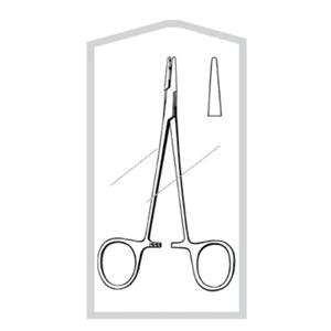 Econo Halsey Needle Holder Smooth 5-1/4" Stainless Steel 25/Bx