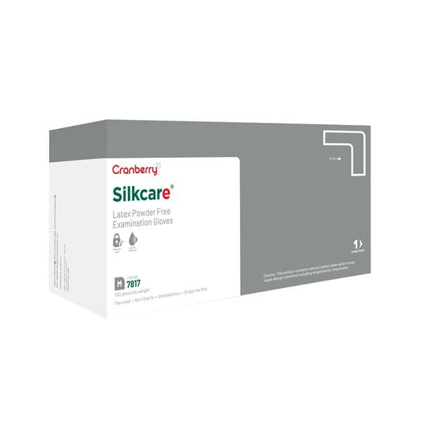 Silkcare Gants Latex Grand Non stérile Naturel 100/boîte