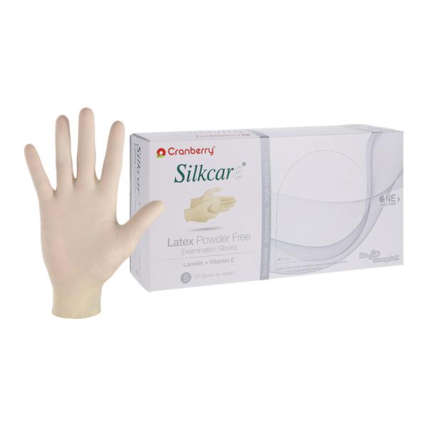 Silkcare Gants Latex Petit Non stérile Naturel 100/boîte