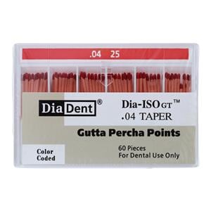 Gutta-percha Dia-ISO GT .04 60/Boîte