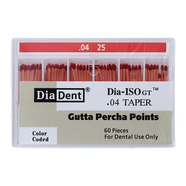 Gutta-percha Dia-ISO GT .04 60/Boîte