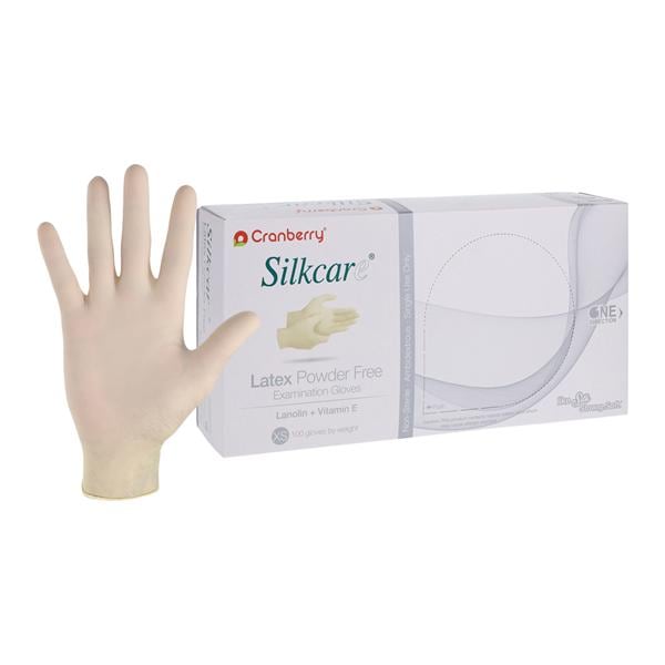 Silkcare Gants Latex Très petit Non stérile Naturel 100/boîte