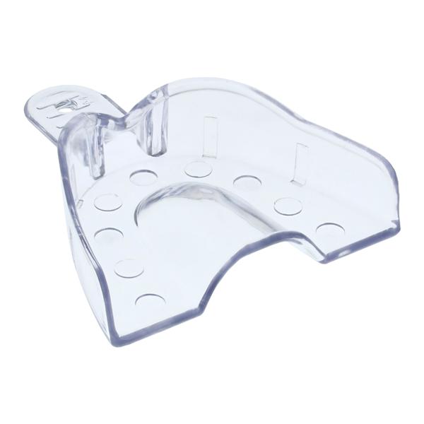Crystal Tray Disposable Impression Tray Solid Upper 12/Pk