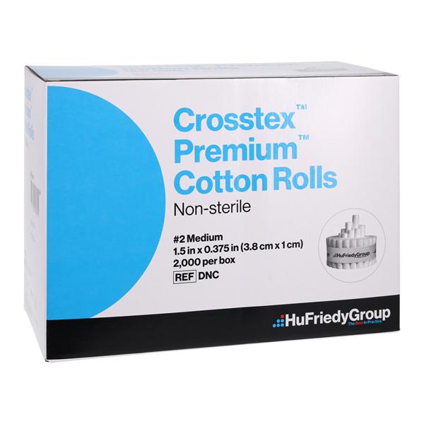 Premium Cotton Roll 1.5 in Non Sterile 2000/Ca, 12 BX/CA