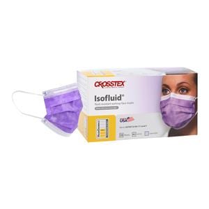 Isofluid Earloop Face Mask ASTM Level 1 Lavender 50/Bx
